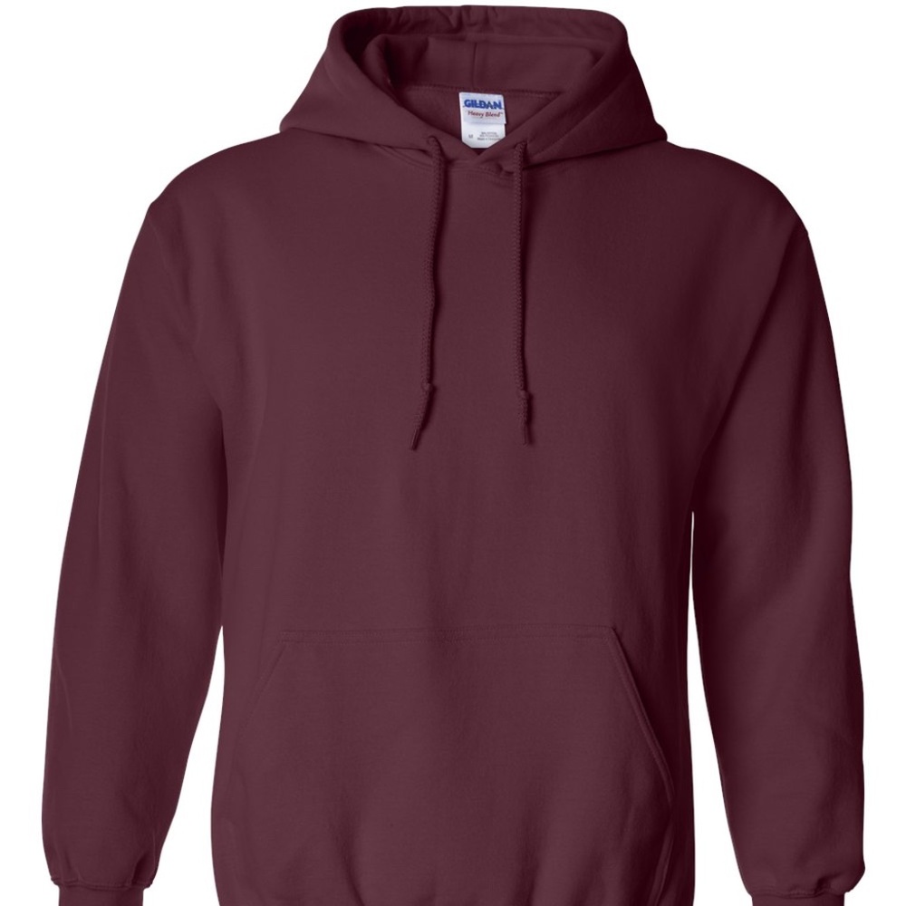 Gildan Maroon 3XL Hoodie NEW